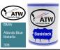 Preview: BMW, Atlanta Blue Metallic, 306: 1L Lackdose, von ATW Autoteile West.